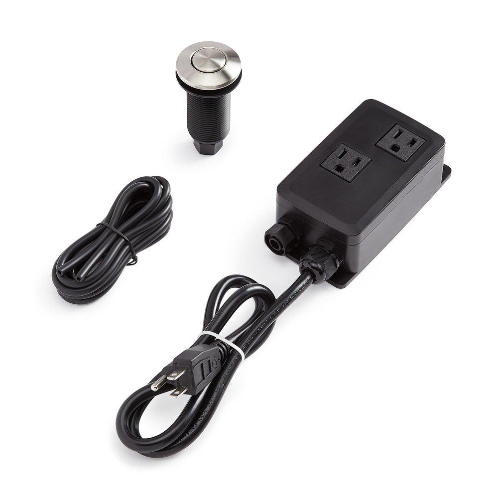 DU/OUT SINK TOP SWCH W/ SS BTN 