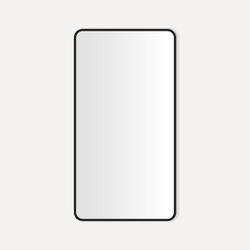 23-1/4 x 43-5/8 in. Recessed Mount and Surface Mount Medicine Cabinet in Matte Black