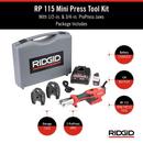 RP 115 Press Tool Kit with 1/2 - 3/4 in. Jaws 
