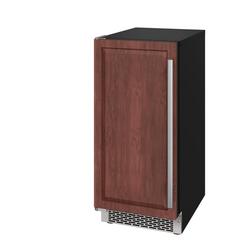 33-3/4 in. 26 lb Gourmet Ice Maker with Drain Pump and Panel Ready Door - Left Hinged