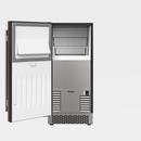 33-3/4 in. 26 lb Gourmet Ice Maker with Drain Pump and Panel Ready Door - Left Hinged 