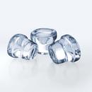 33-3/4 in. 26 lb Gourmet Ice Maker with Drain Pump and Panel Ready Door - Left Hinged 