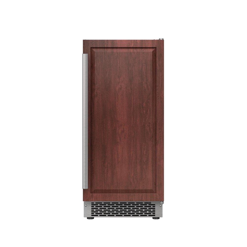 33-3/4 in. 26 lb Gourmet Ice Maker with Gravity Drain and Panel Ready Door - Right Hinged 