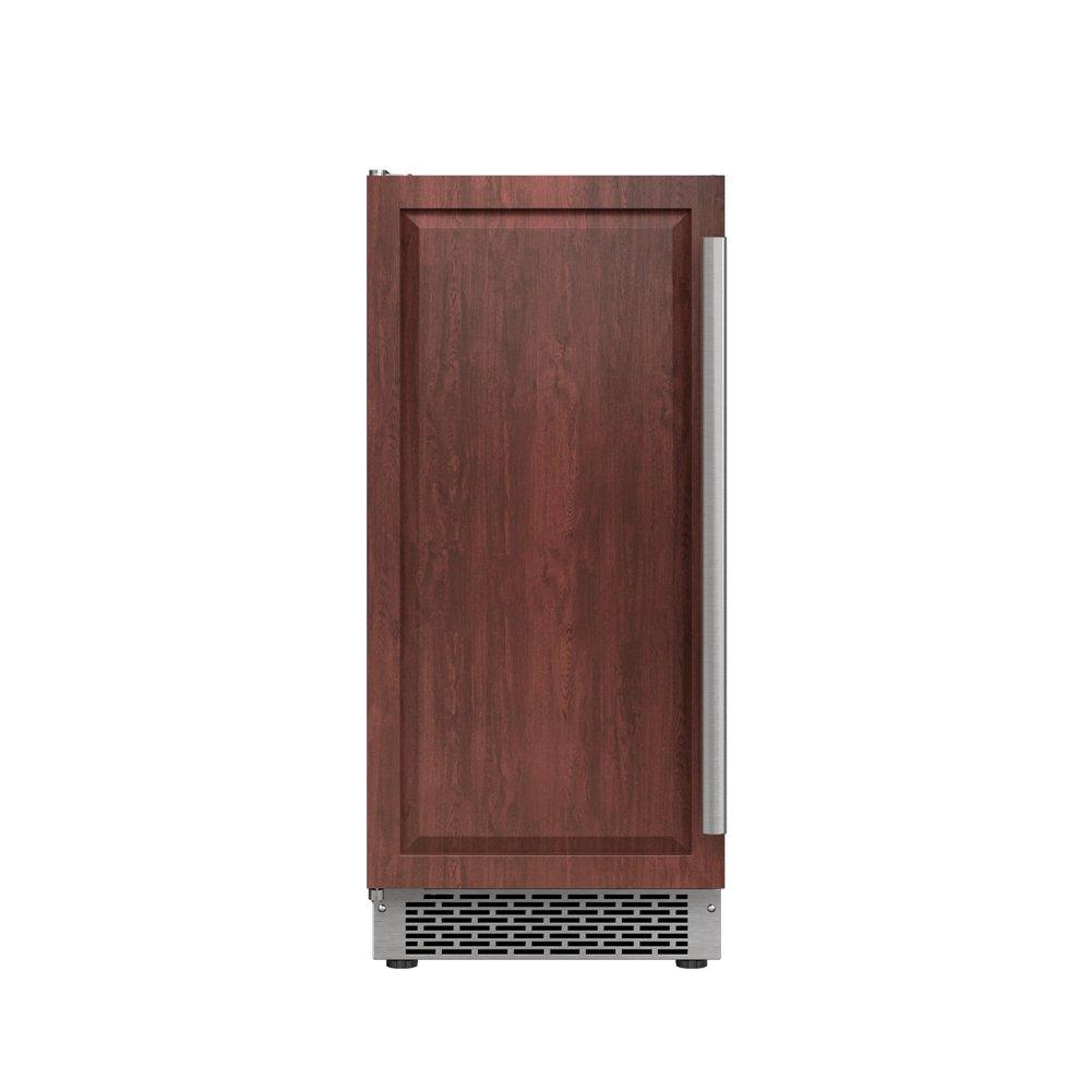 33-3/4 in. 26 lb Gourmet Ice Maker with Gravity Drain and Panel Ready Door - Left Hinged 