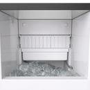 33-3/4 in. 26 lb Gourmet Ice Maker with Drain Pump and Panel Ready Door - Right Hinged 