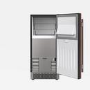 33-3/4 in. 26 lb Gourmet Ice Maker with Drain Pump and Panel Ready Door - Right Hinged 