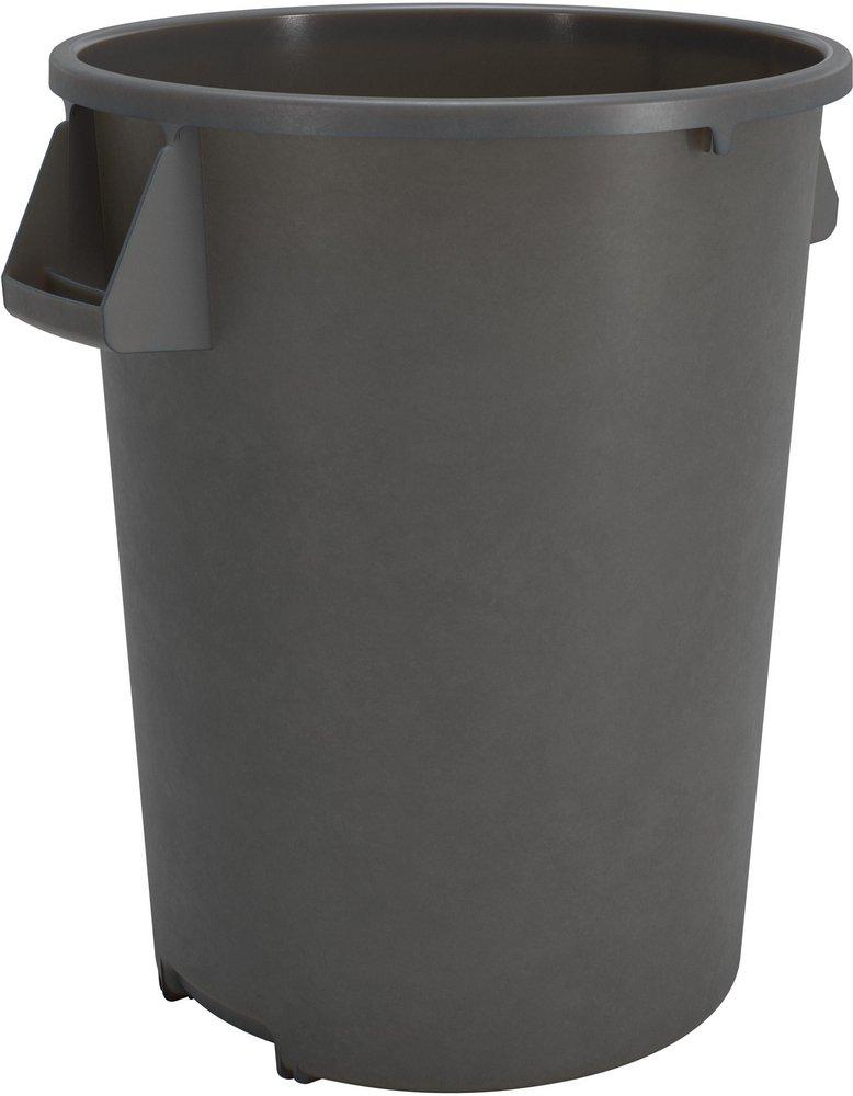 32 GAL BRONCO RND TRASH CAN GRAY 