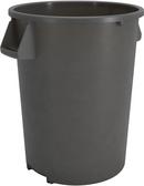 32 GAL BRONCO RND TRASH CAN GRAY 