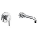 Single Handle Wall Mount Tub Filler in Chrome