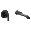 MATTE BLACK ONE-HANDLE NON DIVERTER TUB FILLER 