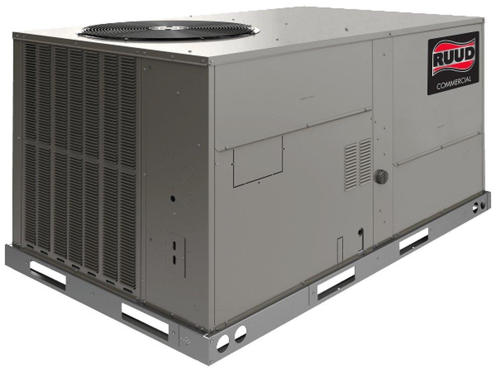 Ruud 60 MBH 208/230V Single Phase Commercial Packaged Gas/Electric Unit 