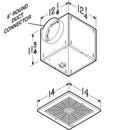 BROAN LOSONE-E SELECT 250 CFM VENTILATION FAN ENERGY STAR 