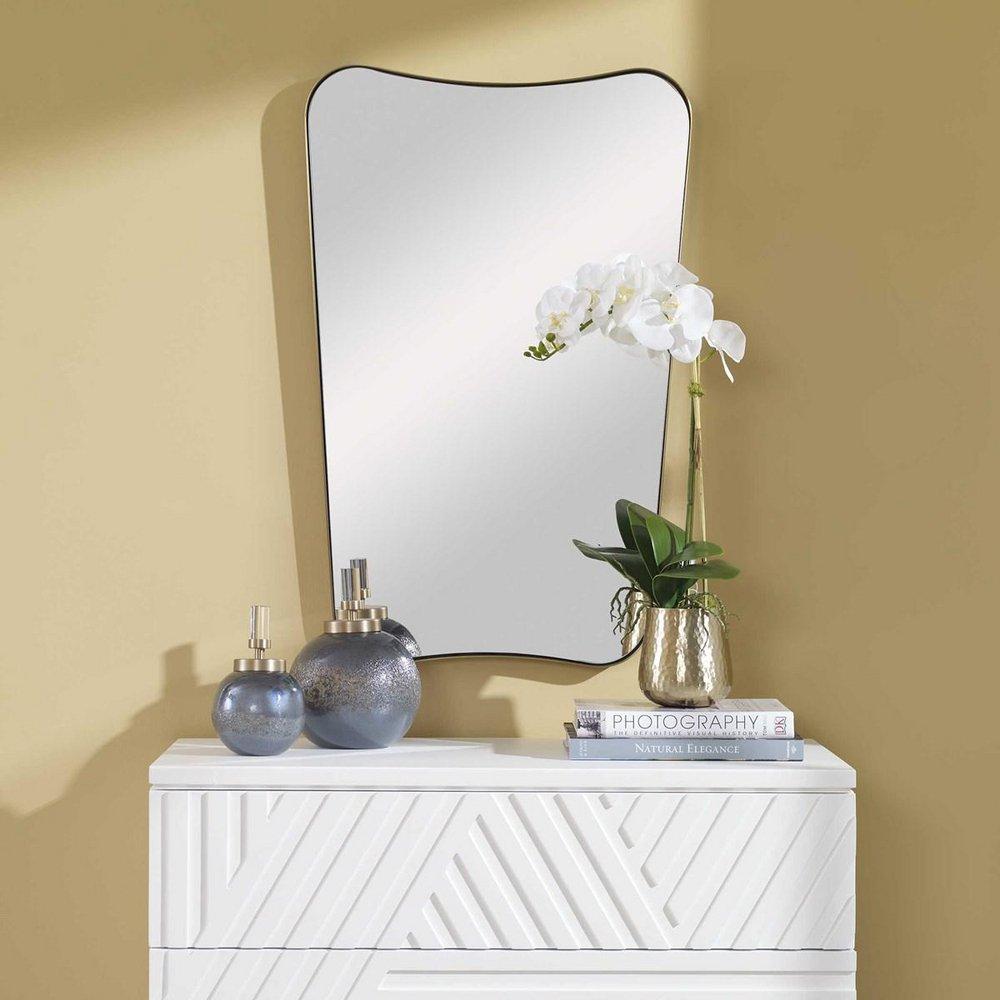 BELVOIR BRASS MIRROR 