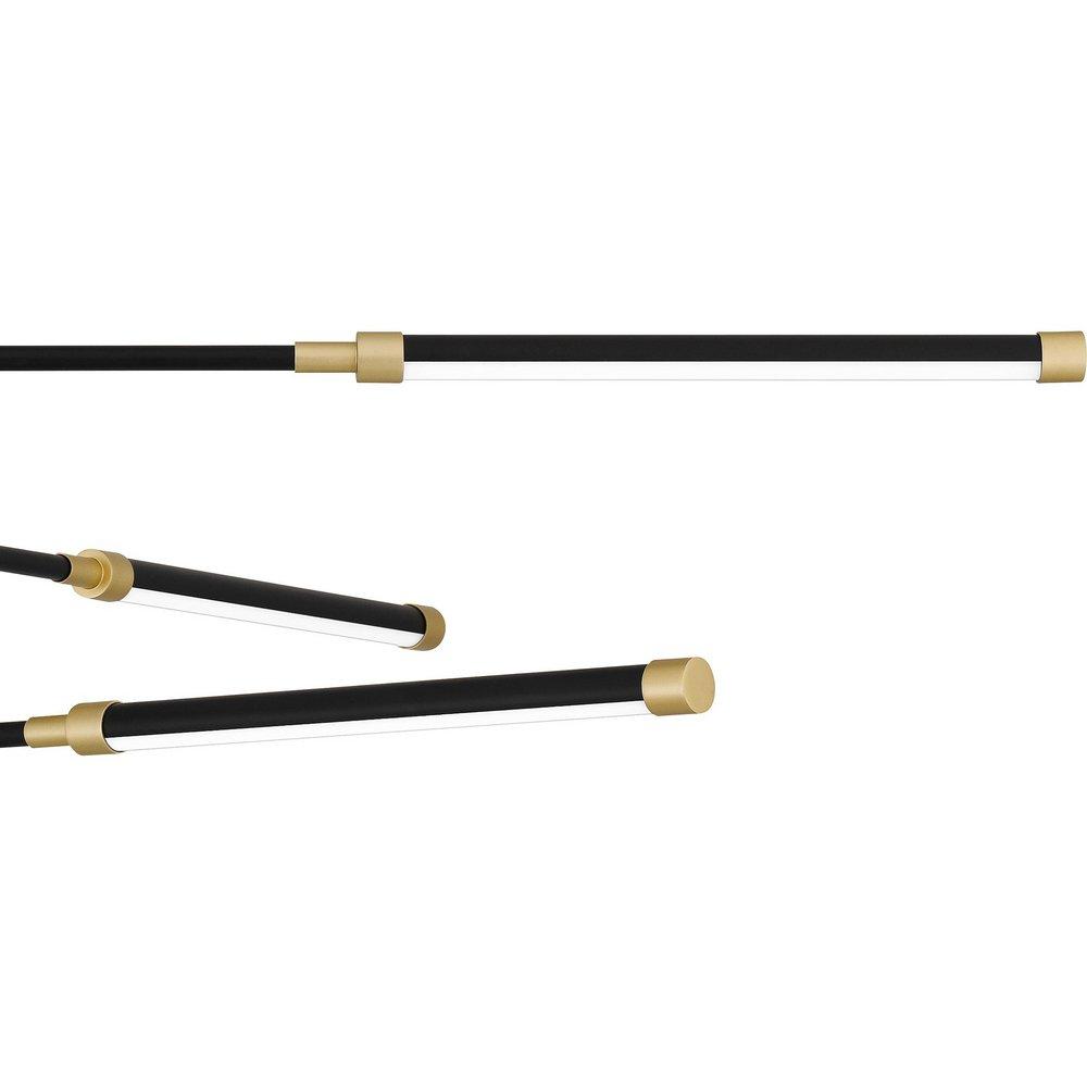 Quoizel Matte Black 28W Integrated LED Pendant 