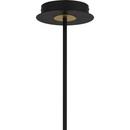 Quoizel Matte Black 28W Integrated LED Pendant 