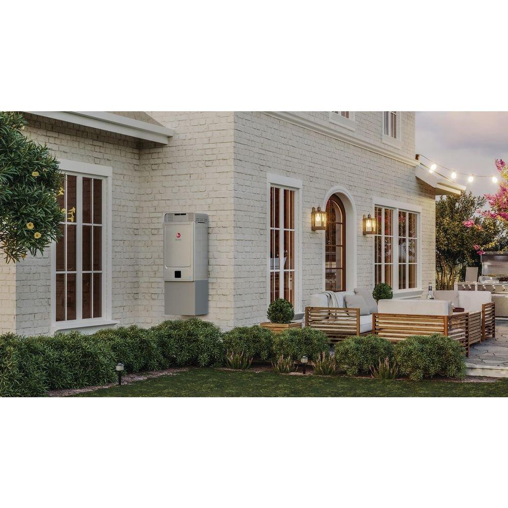 Rheem 200W Indoor Condensing Natural Gas and Propane Gas Tankless Water Heater 