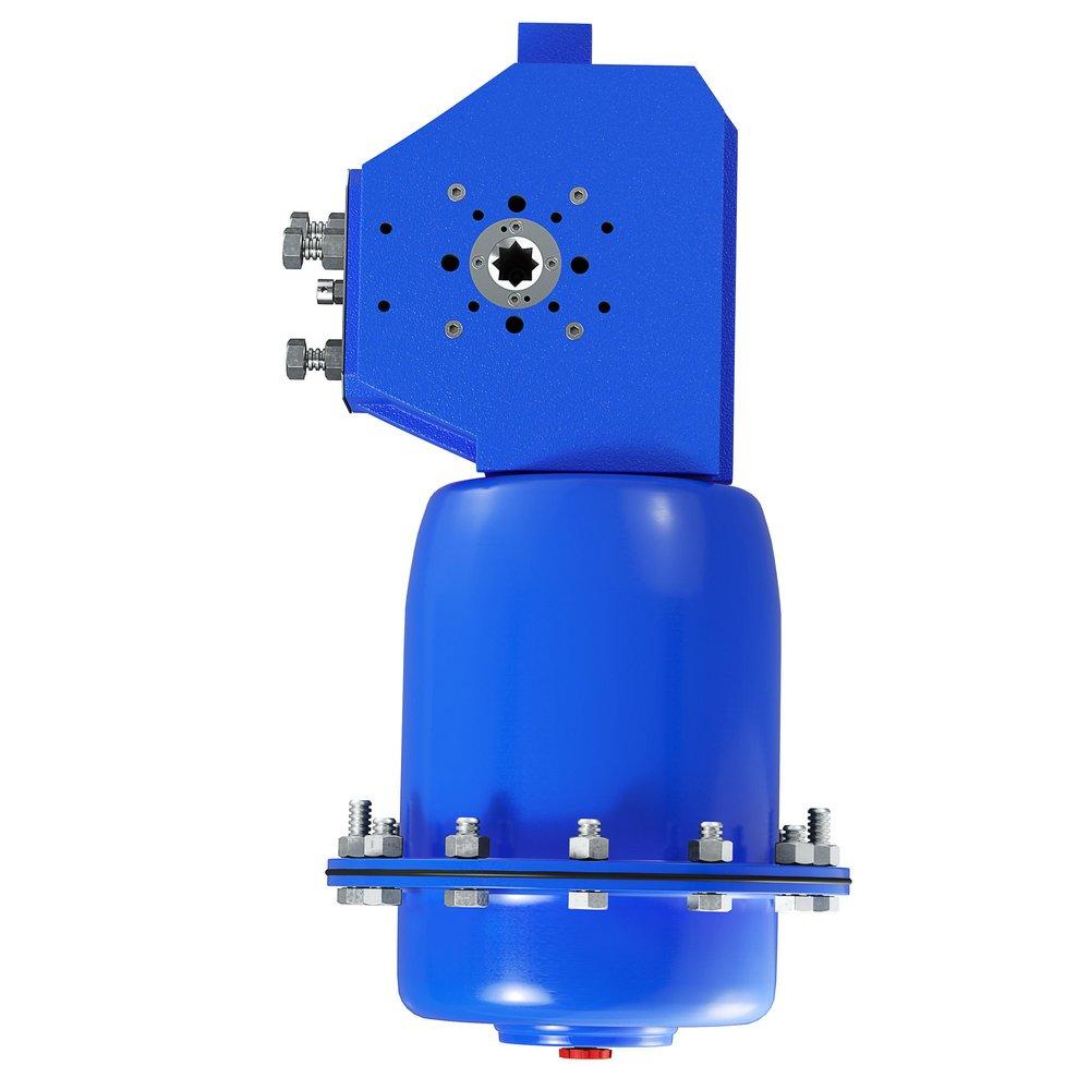 Pneumatic Spring-Diaphragm Rotary Actuator 