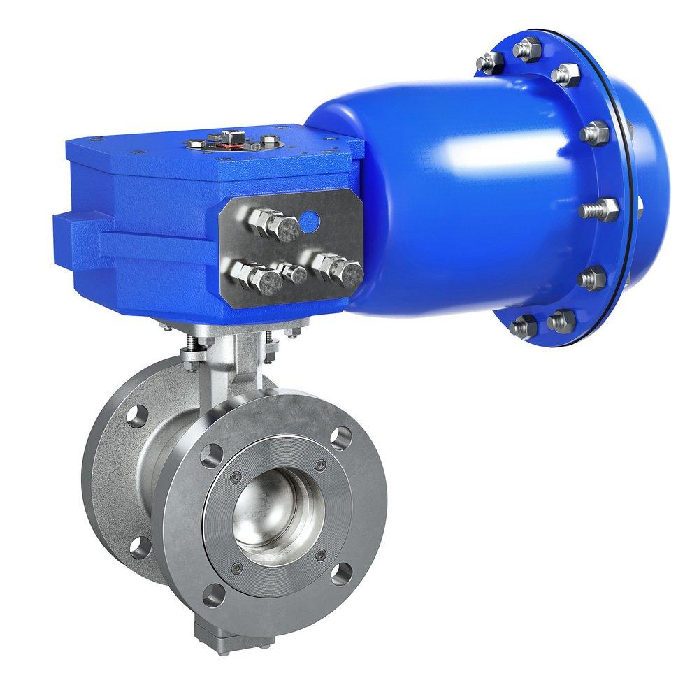 Pneumatic Spring-Diaphragm Rotary Actuator 