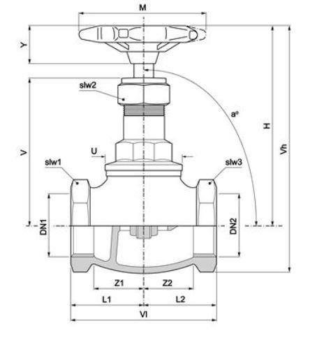 *NP 1/2 BRZ 300# THRD RS GLOBE 
