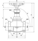 *NP 1/2 BRZ 300# THRD RS GLOBE 