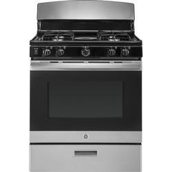 30in. 4-Burner Gas Sealed Freestanding Range with Simmer Burner in Stainless Steel