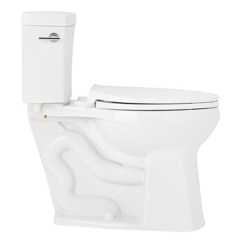 1.28 gpf Two Piece Compact Elongated Toilet 