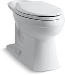 KOHLER White Elongated Floor Mount Toilet Bowl