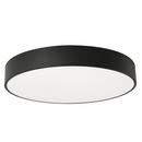 4 in. 1-Light Integrated LED Flush Mount Ceiling Fixture in Black