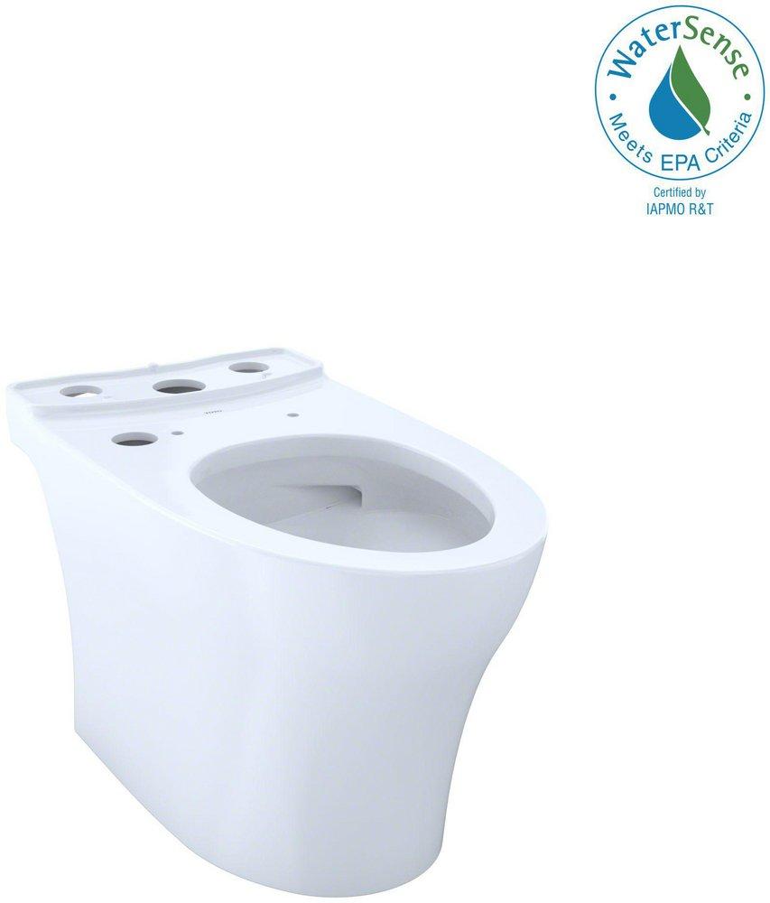 TOTO Cotton Elongated Floor Mount Bowl Toilet 