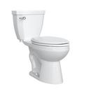 1.28 gpf Comfort Height Elongated Two Piece Toilet in White with 10 in. Rough-In 
