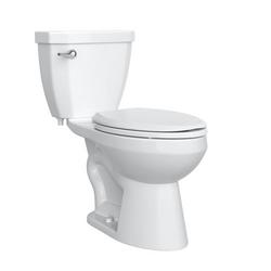 1.28 gpf Comfort Height Elongated Two Piece Toilet in White with 10 in. Rough-In