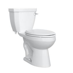 1.28 gpf Comfort Height Elongated Two Piece Toilet in White with 12 in. Rough-In