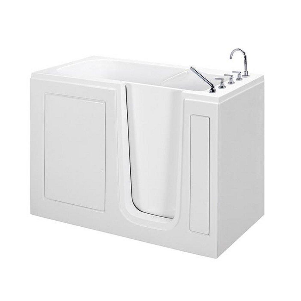 WALK-IN ACRYLIC CXL ALCOVE RADIANCE & AIR BATH - WHITE 51.5X30.25 