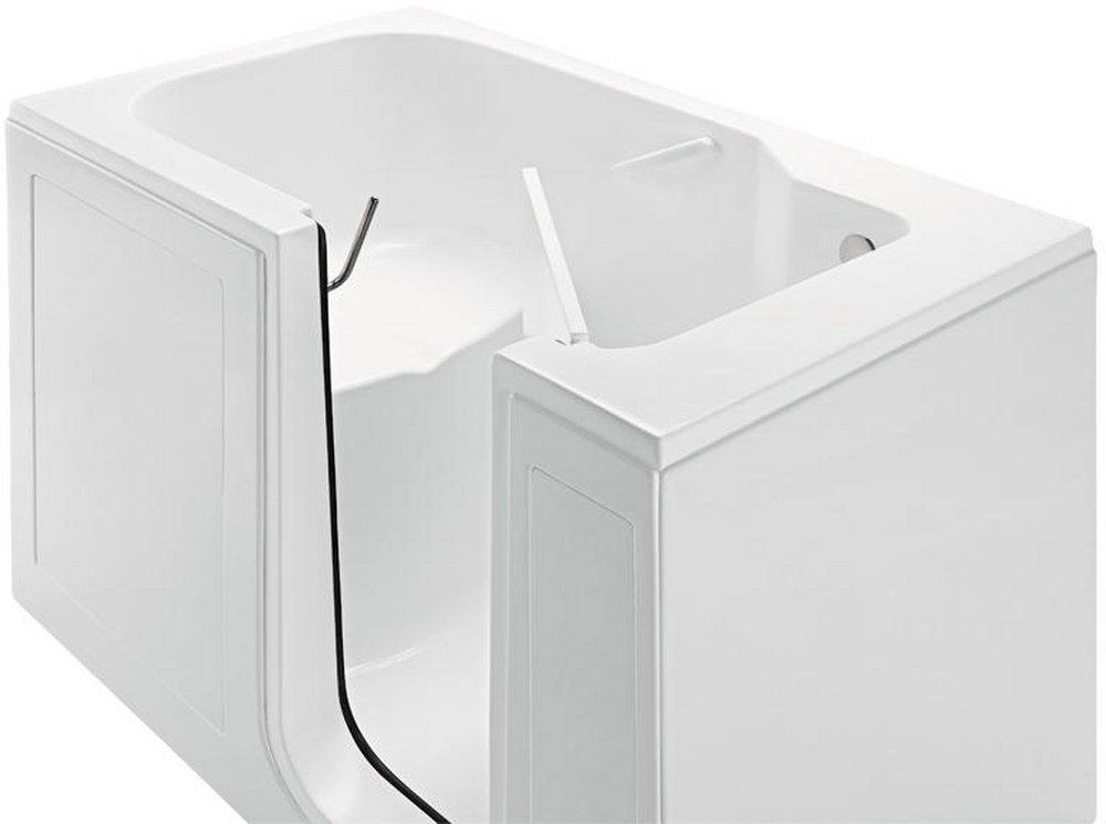 WALK-IN ACRYLIC CXL ALCOVE RADIANCE & AIR BATH - WHITE 51.5X30.25 