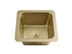 15 x 15 in. Bar Sink in Brass