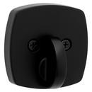 Kwikset Matte Black Deadbolt Lock in Matte Black 