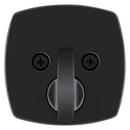 Kwikset Matte Black Deadbolt Lock in Matte Black 