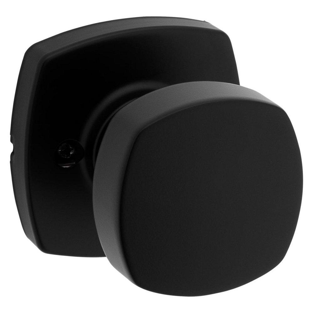 Kwikset Matte Black Passage Knob 