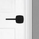 Kwikset Matte Black Passage Lever 