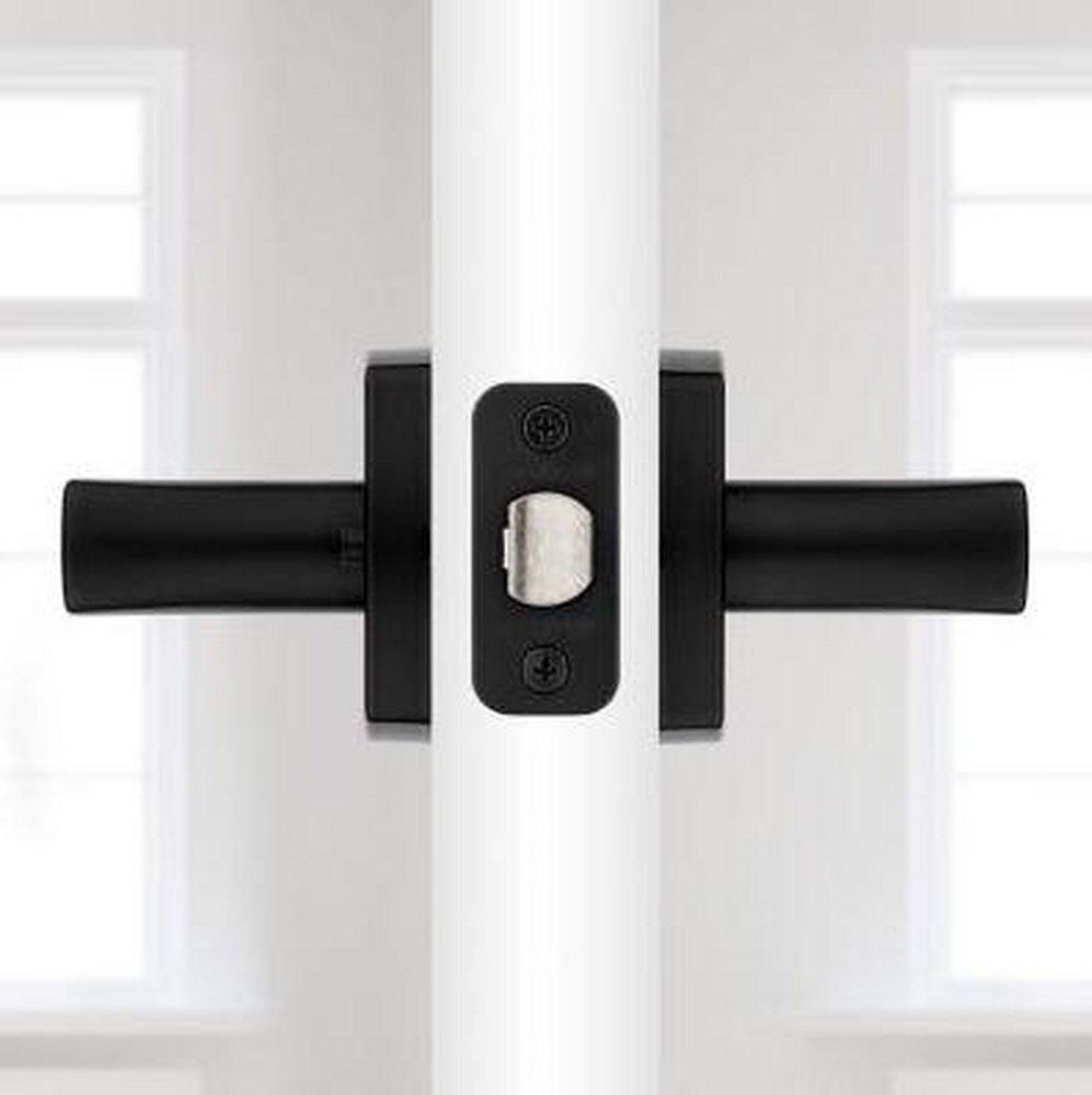 Kwikset Matte Black Privacy Lever 