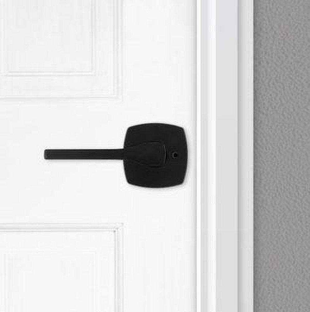 Kwikset Matte Black Privacy Lever 
