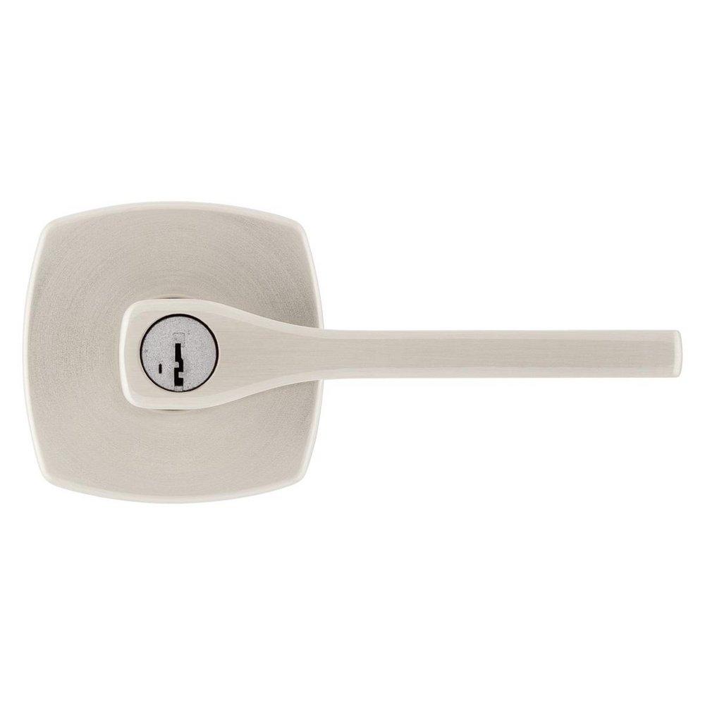 Kwikset Satin Nickel Keyed Lever 
