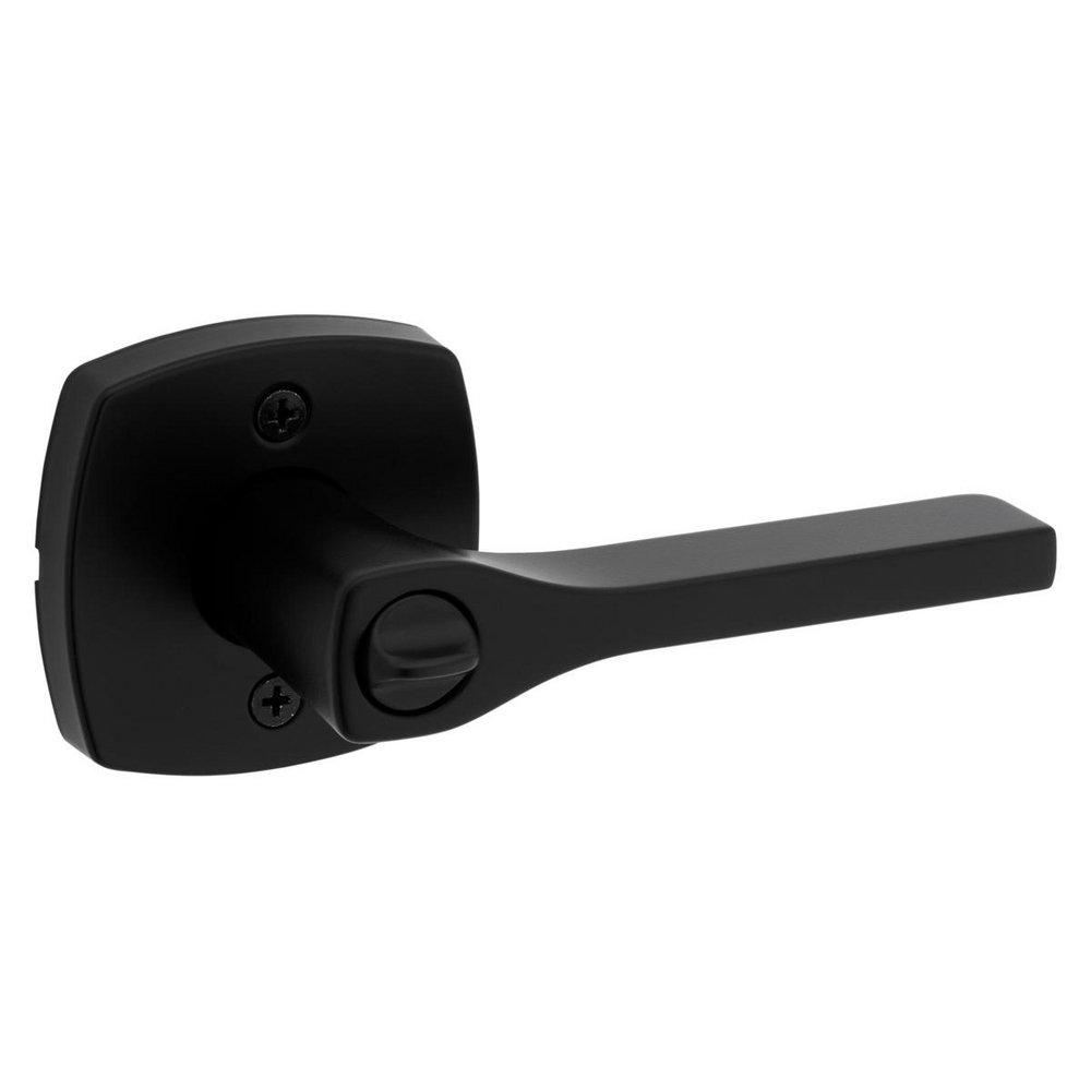 Kwikset Matte Black Keyed Lever 