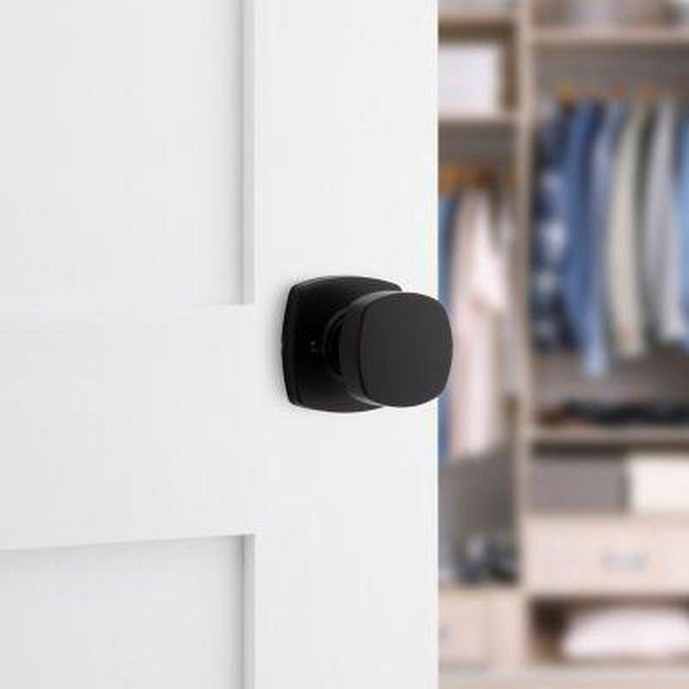 Kwikset Matte Black Dummy Knob 