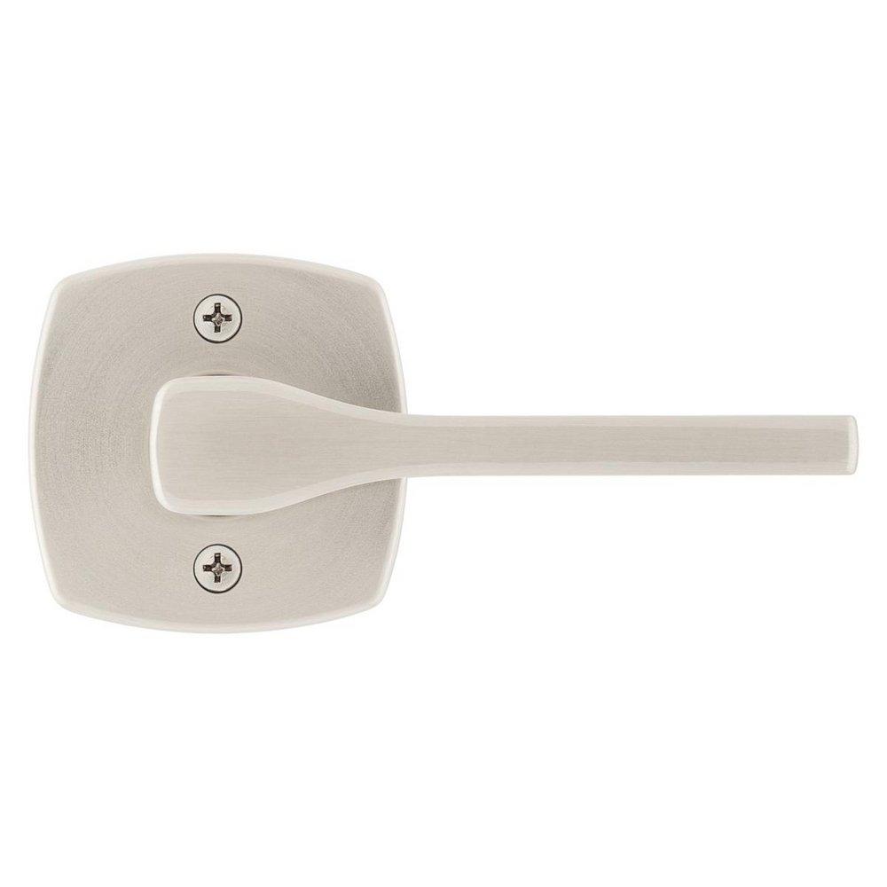 TRIPOLI HALF DUMMY LEVER WITH SOFT MODERN ROSE IN SATIN NICKEL 