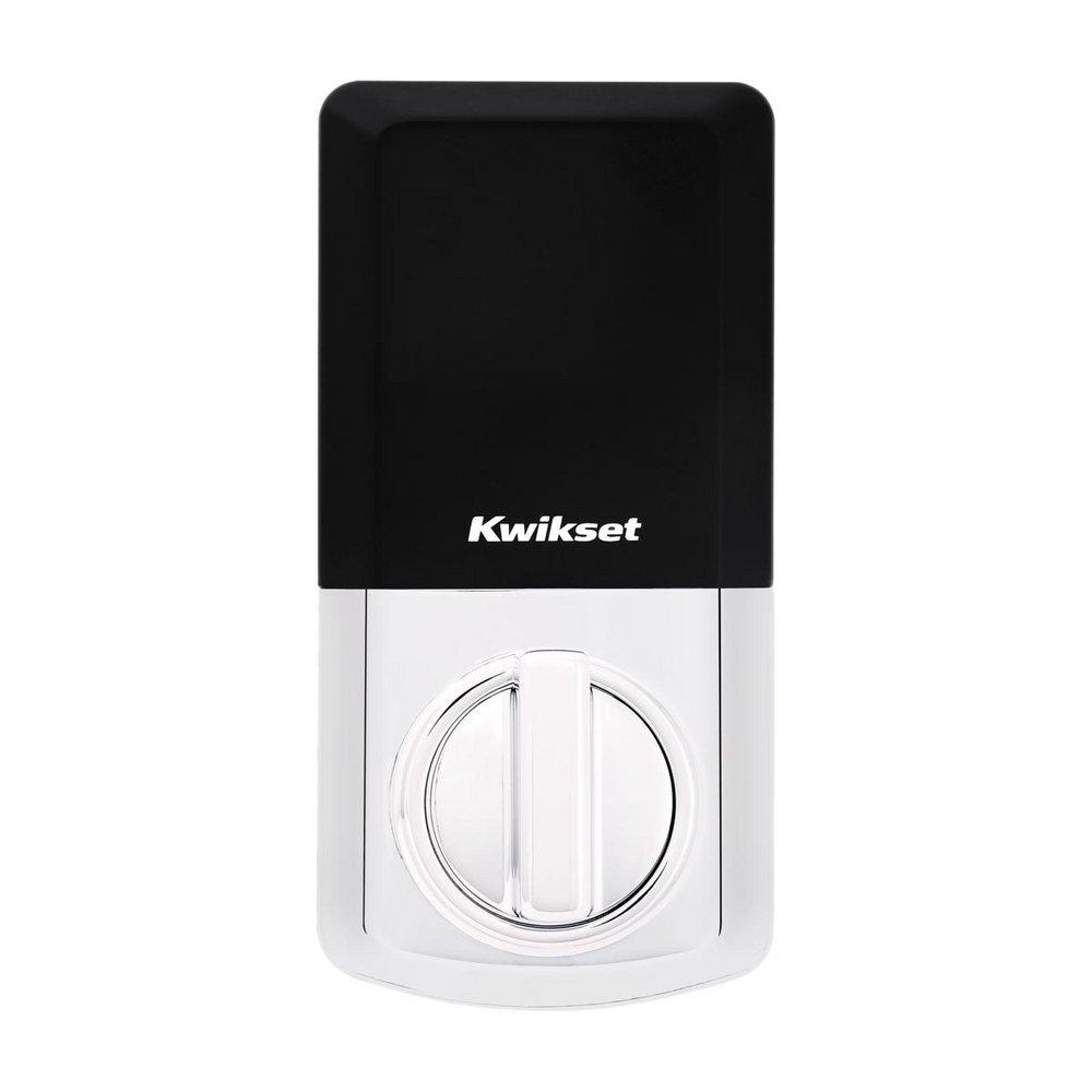 Kwikset Polished Chrome Deadbolt Lock 
