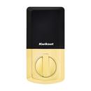 Kwikset Lifetime Polished Brass Deadbolt and Keyless Entry Lock 