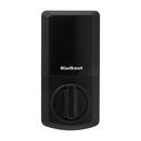 Kwikset Matte Black Deadbolt and Keyless Entry Lock in Matte Black 