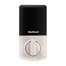 Kwikset Satin Nickel Deadbolt and Keyless Entry Lock in Satin Nickel 