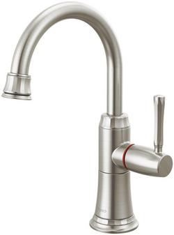 Single Handle Kitchen Faucet in Stainless